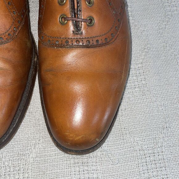 Alden Men’s Saddle Oxfords Size 10 A/C Brown Leather Going Out Party Business main image 7